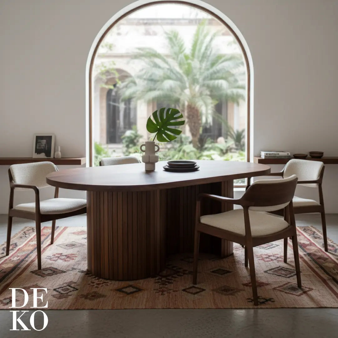 Mesa para Comedor, vista posterior, DEKO