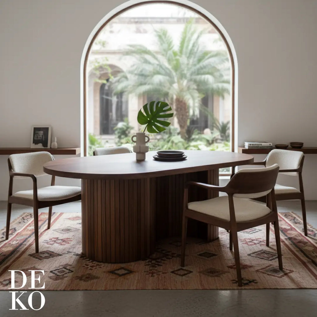 Mesa para Comedor, vista posterior, DEKO