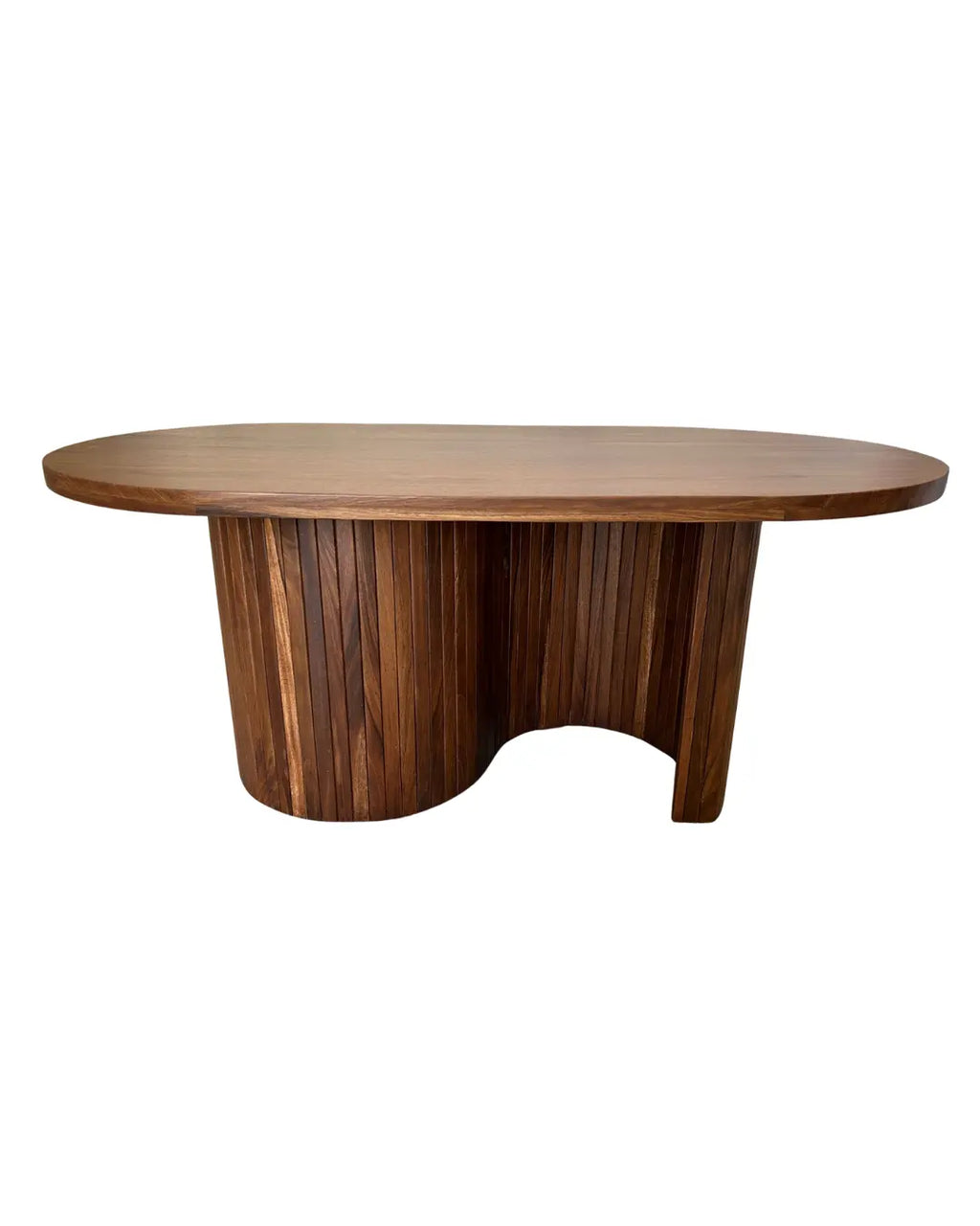 Mesa para Comedor 6 sillas de Parota, vista lateral, DEKO